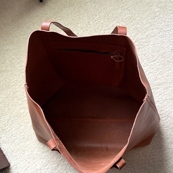 Madewell Brown Leather Tote - Picture 5 of 5